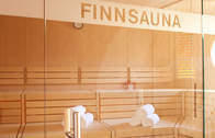 Finnische Sauna im 4-Sterne Wellnesshotel (Richtig ins Schwitzen kommen Sie in der Finnischen Sauna.)